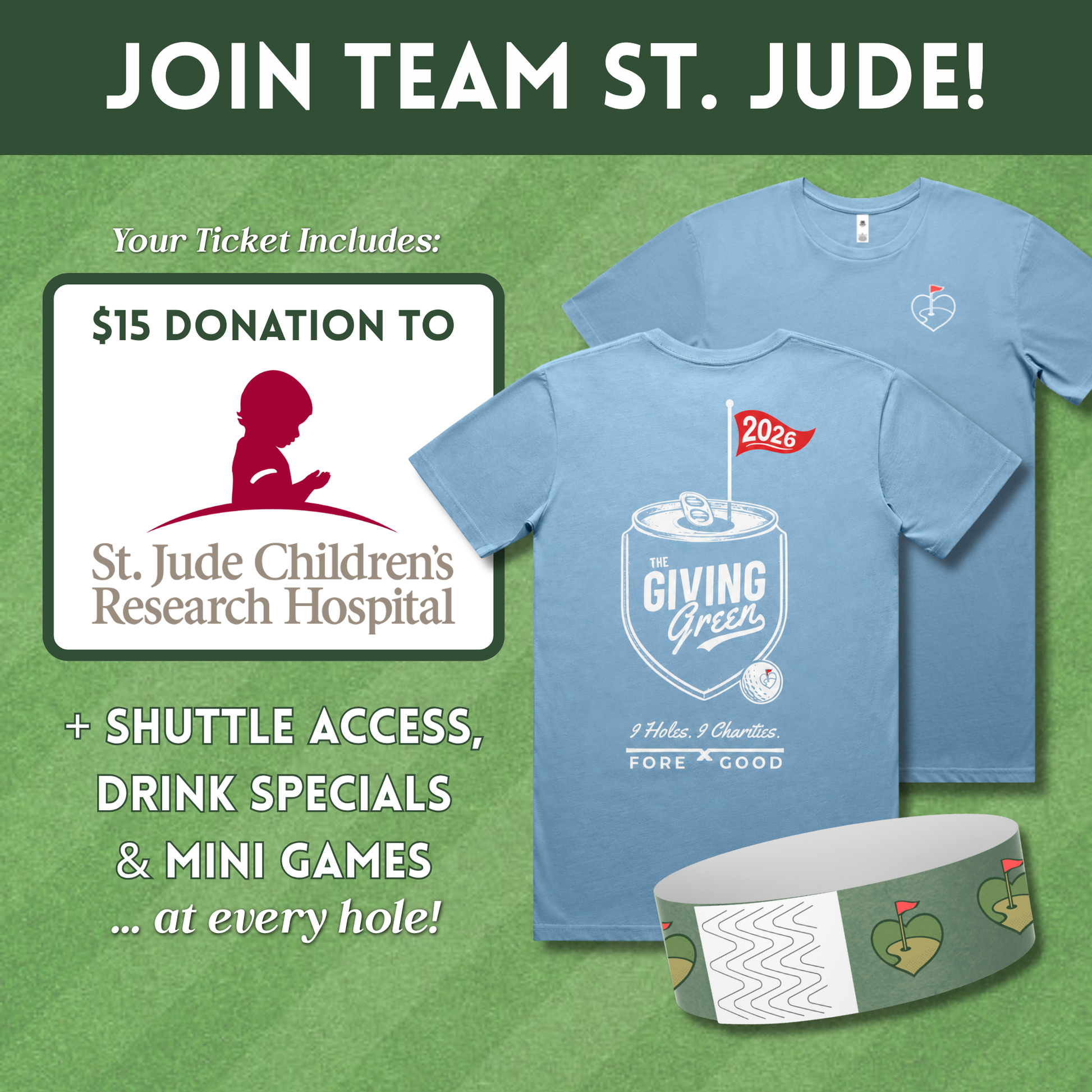 TEAM ST. JUDE TICKET: Support St. Jude Children's Research Hospital
